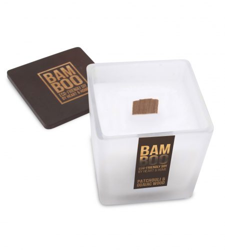 Bamboo Large Candle - Patchouli & Guaiac Wood - Image 2