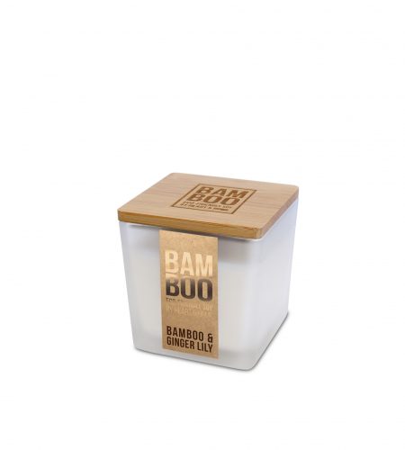 Bamboo Small Candle - Bamboo & Ginger Lily