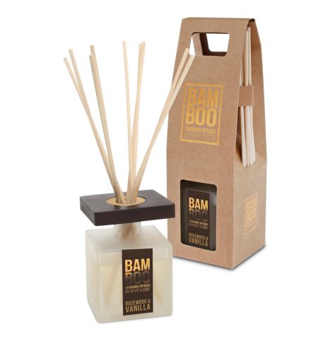 Bamboo Reed Diffuser - Rosewood & Vanilla