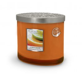 2 Wick Ellipse Candle - Citrus Crush