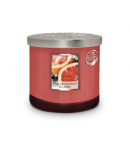 2 Wick Ellipse Candle - Pink Grapefruit & Cassis - Image 3