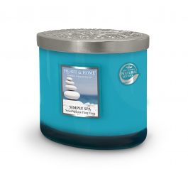 2 Wick Ellipse Candle - Simply Spa