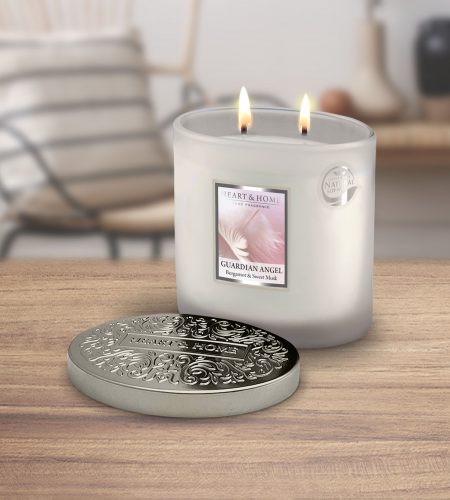 2 Wick Ellipse Candle - Guardian Angel - Image 2