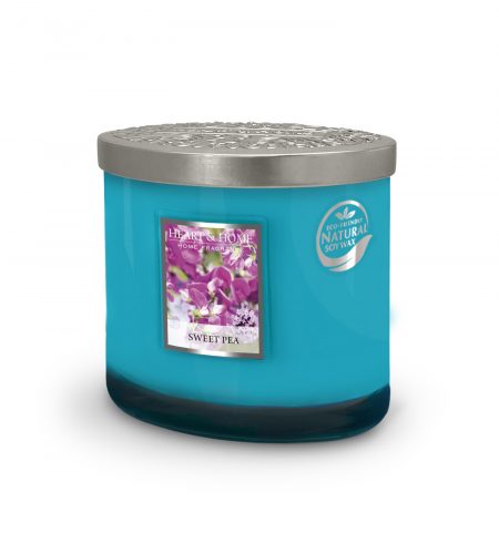 2 Wick Ellipse Candle - Sweet Pea