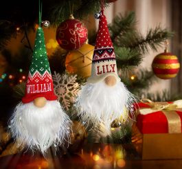 Light-up Gonk Christmas Tree decoration