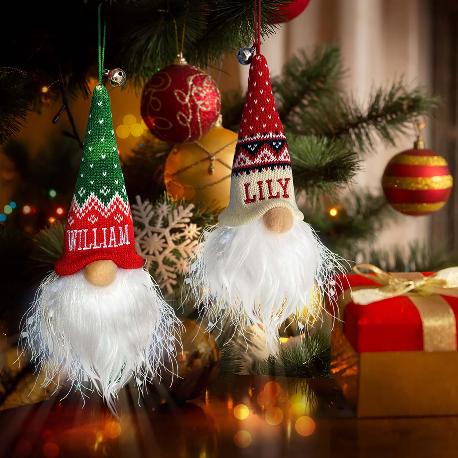 Light up Gonk Christmas Tree decoration GiftSite