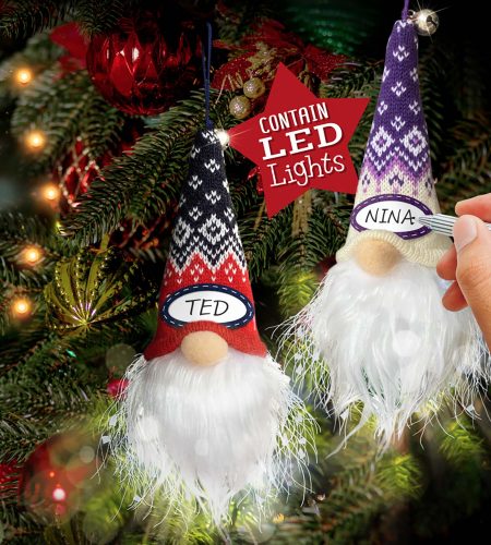 Light-up Gonk Christmas Tree decoration - Image 2