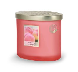 2 Wick Ellipse Candle - Peach Passion