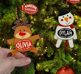Dancing Christmas Tree Decorations