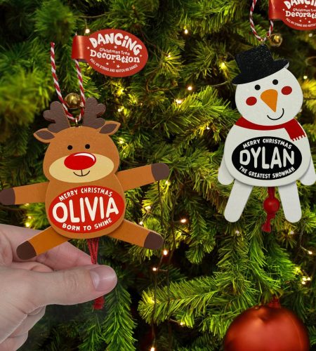 Dancing Christmas Tree Decorations