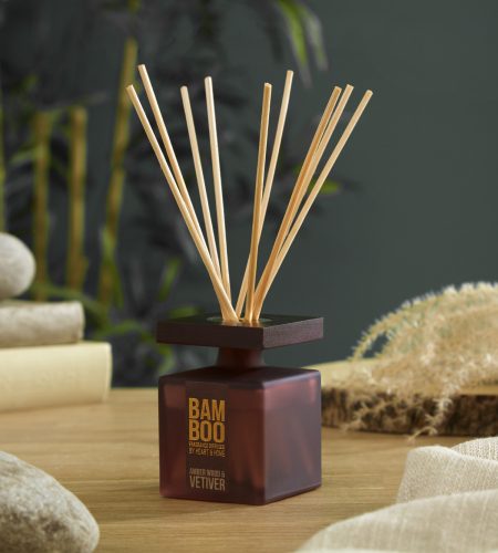 Bamboo Reed Diffuser - Amber Wood & Vetiver - Image 2