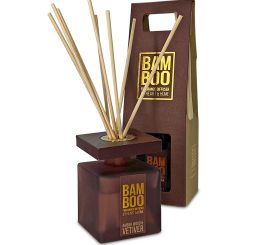 Bamboo Reed Diffuser - Amber Wood & Vetiver