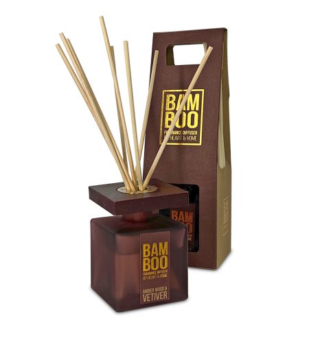 Bamboo Reed Diffuser - Amber Wood & Vetiver