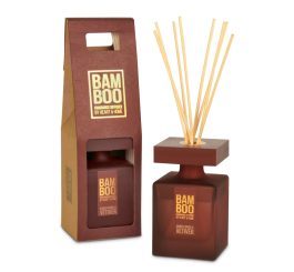 Bamboo Large Reed Diffuser - Amber Wood & Vetiver