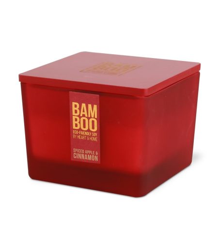 Bamboo Centrepiece Candle - Spiced Apple & Cinnamon