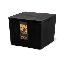 Bamboo Centrepiece Candle - Crackling Wood Fire