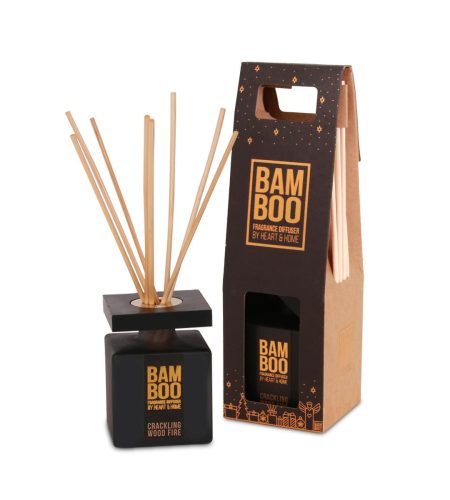 Bamboo Reed Diffuser - Crackling Wood Fire