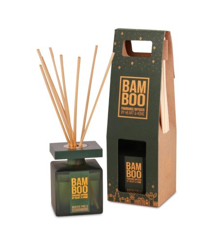 Bamboo Reed Diffuser - Winter Pine & Cedarwood
