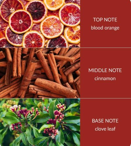 Bamboo Centrepiece Candle - Orange Zest & Clove Oil - Image 3