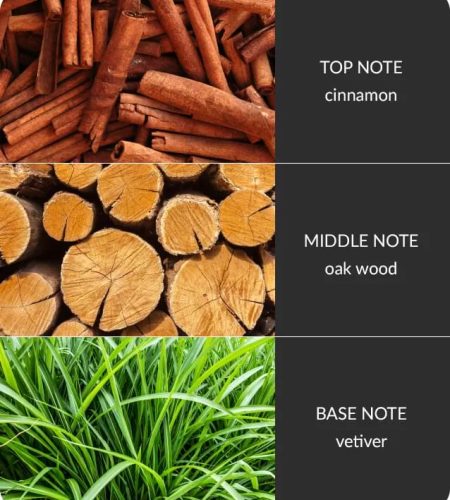 Bamboo Centrepiece Candle - Crackling Wood Fire - Image 3