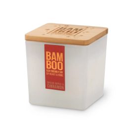 Bamboo Large Candle - Spiced Apple & Cinnamon