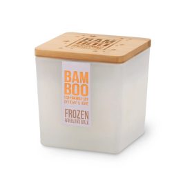 Bamboo Large Candle - Frozen Woodland Walk