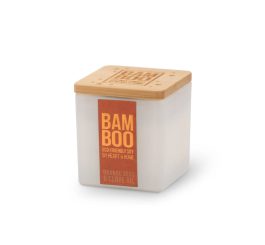 Bamboo Small Candle - Orange Zest & Clove Oil