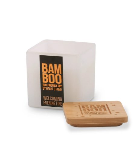 Bamboo Small Candle - Welcoming Evening Fire - Image 2