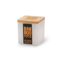 Bamboo Small Candle - Welcoming Evening Fire