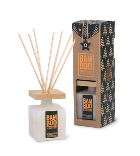 Bamboo Fragrance Diffuser - Welcoming Evening Fire