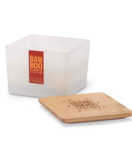 Bamboo Centrepiece Candle - Spiced Apple & Cinnamon - Image 2