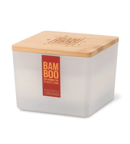 Bamboo Centrepiece Candle - Spiced Apple & Cinnamon