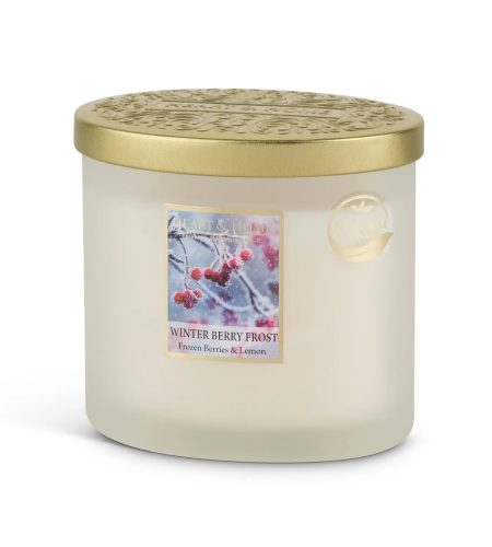 2 Wick Ellipse Candle - Winter Berry Frost