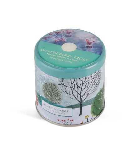 Tin Candle - Winter Berry Frost