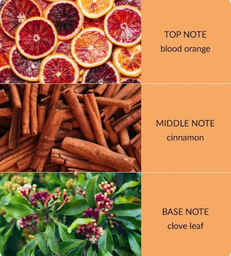 Bamboo Centrepiece Candle - Orange Zest & Clove Oil - Image 3