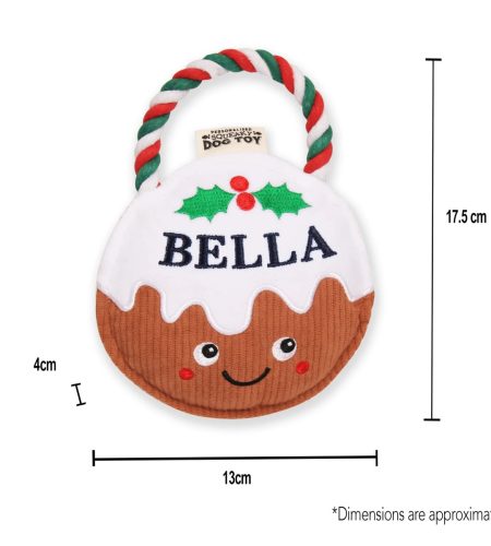 Christmas Pudding Dog Toy - Image 4