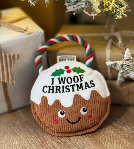 Christmas Pudding Dog Toy - Image 2