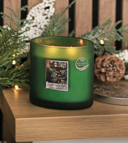 Christmas Tree - 2 Wick Ellipse Candle - Image 2