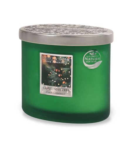 Christmas Tree - 2 Wick Ellipse Candle