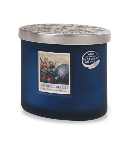 Baubles & Berries - 2 Wick Ellipse Candle