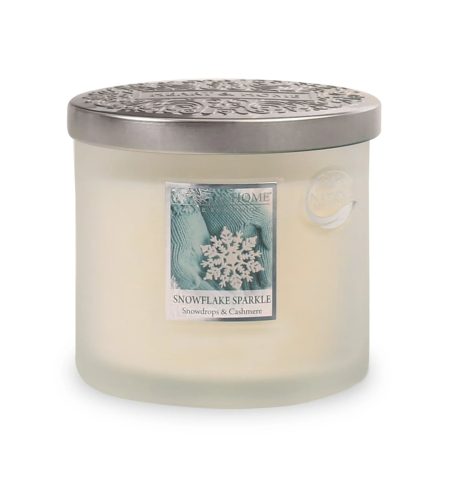 Snowflake Sparkle - 2 Wick Ellipse Candle - Image 3