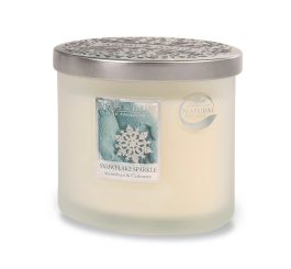 Snowflake Sparkle - 2 Wick Ellipse Candle