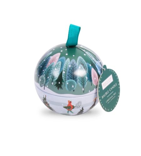 Christmas Tree - Tin Candle