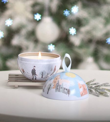 Snowflake Sparkle - Tin Candle - Image 2