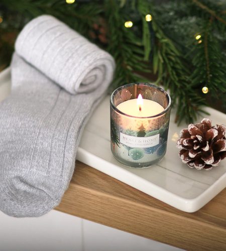 Candle & Socks - Gift Set - Image 2